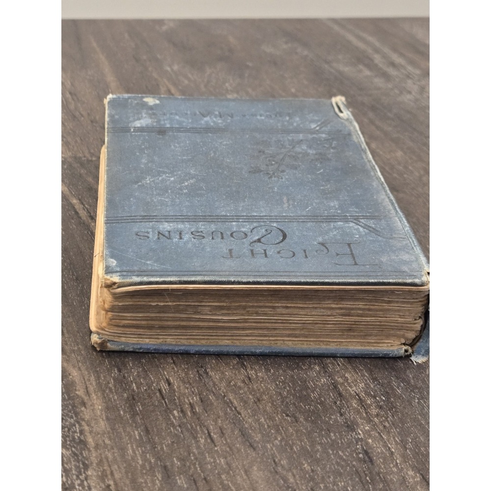 Vtg Eight Cousins by Louisa M Alcott - 1892 - B18 Antique Facsimile Signature - Picture 4 of 12
